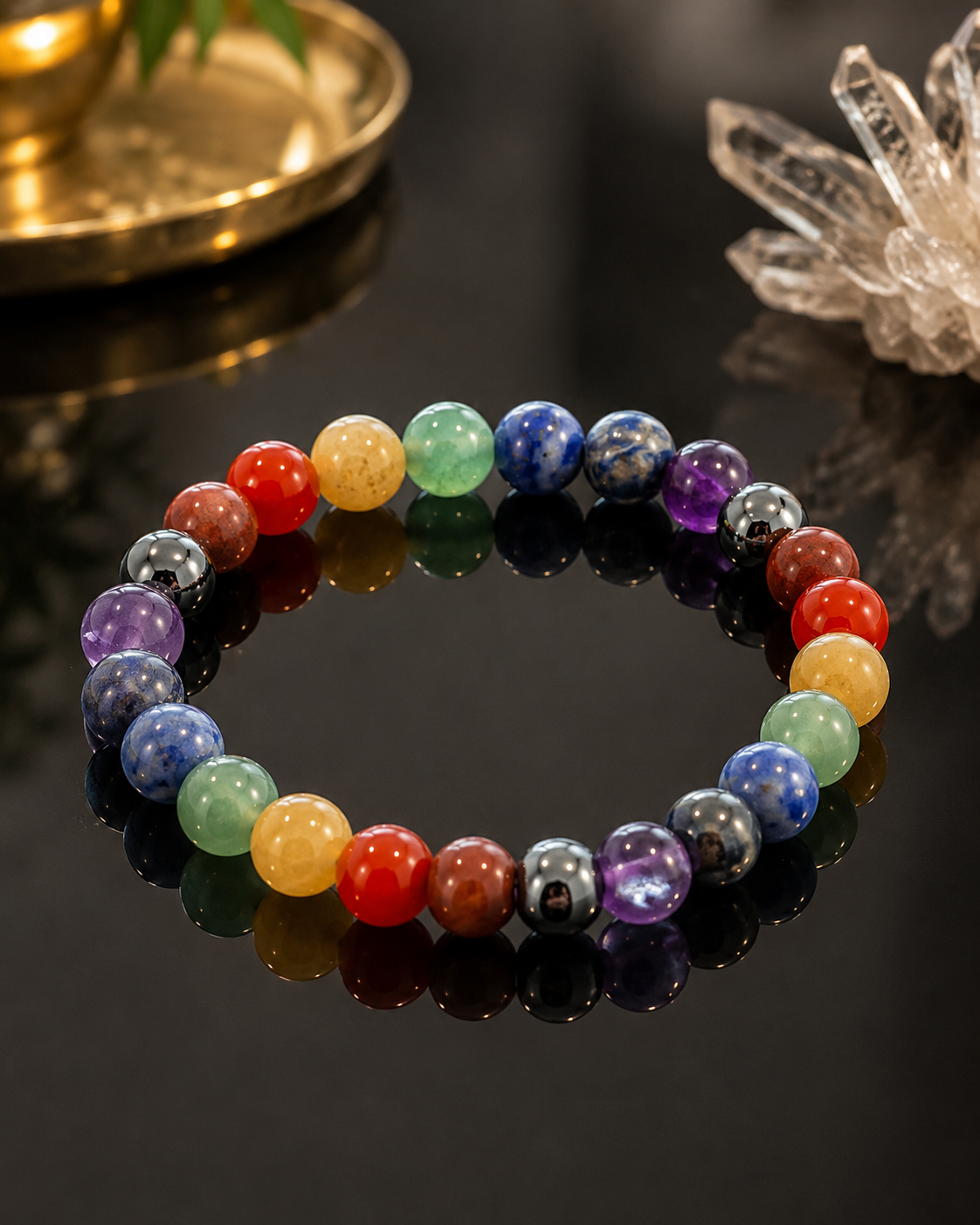 7 Chakra Healing Stone Bracelet